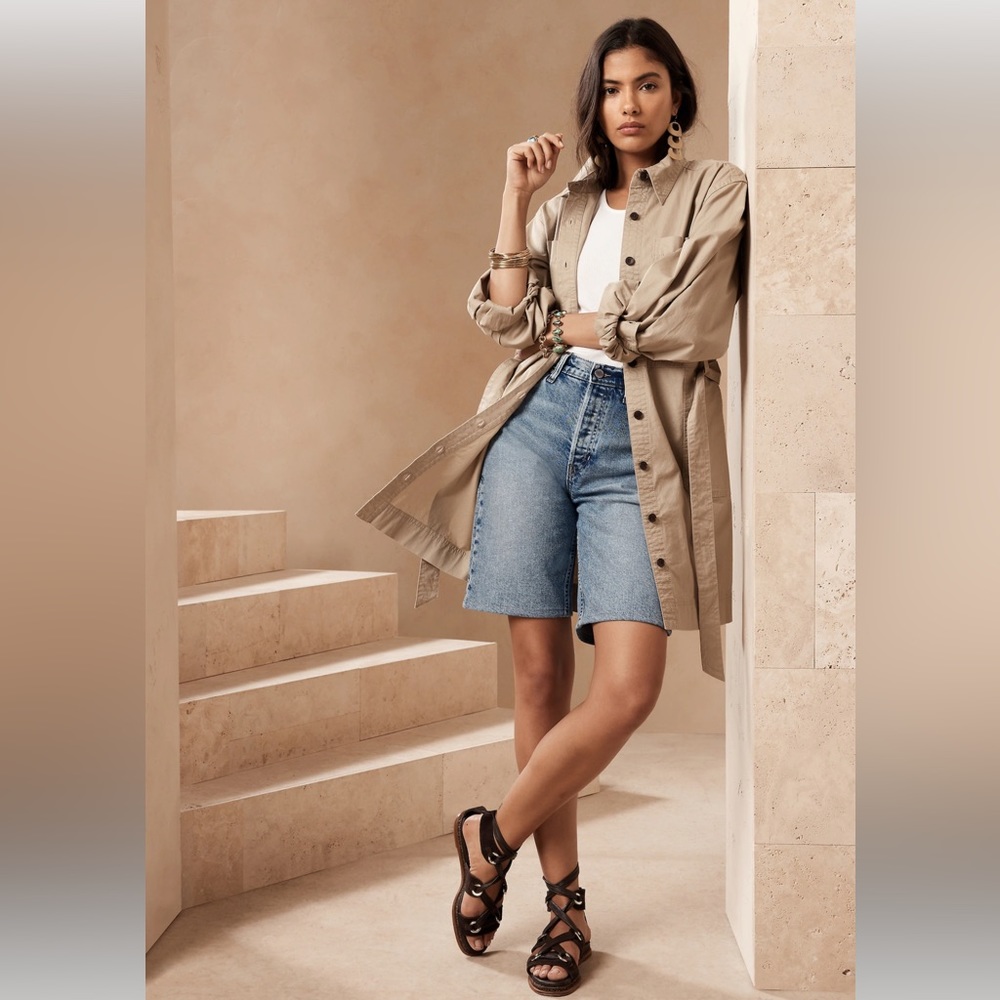 Stradivarius Bermuda Shorts